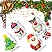 funnysquee 4 Pcs Santa Claus Snowman Elk Christmas Tree Stress Ball Set Christmas Squishies Bulk Stress Relief Squeeze Toys for Kid Adult Gift Collect Christmas - Image 4