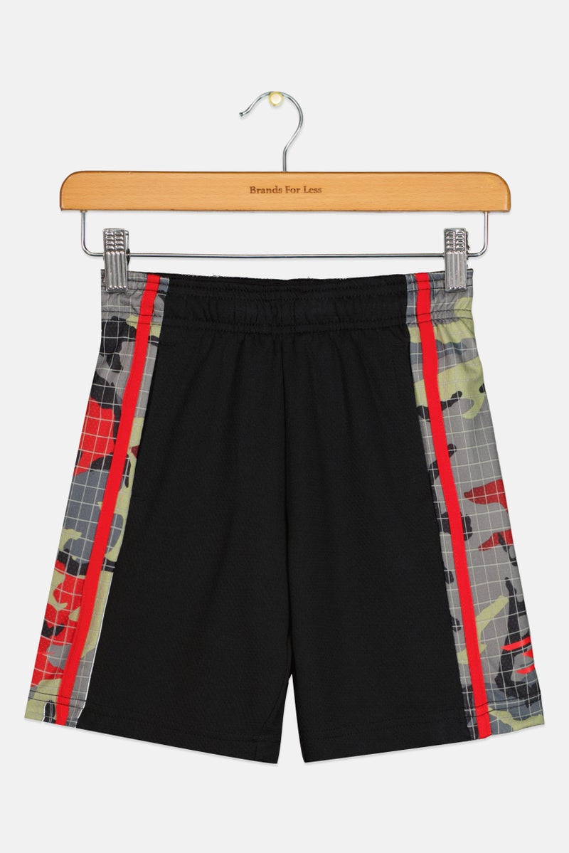 Nike Nike 3Brand by Russell Wilson Kids Boy Sportswear Fit Training Shorts, Black  - Image 1