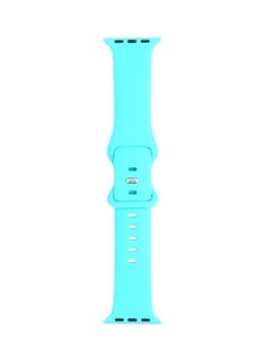 PROMASS Double Wear Rivets Replacement Watchbands For Apple Watch Series 1/2/3/4/5/6/7/SE 38-40-41mm Teal green 
