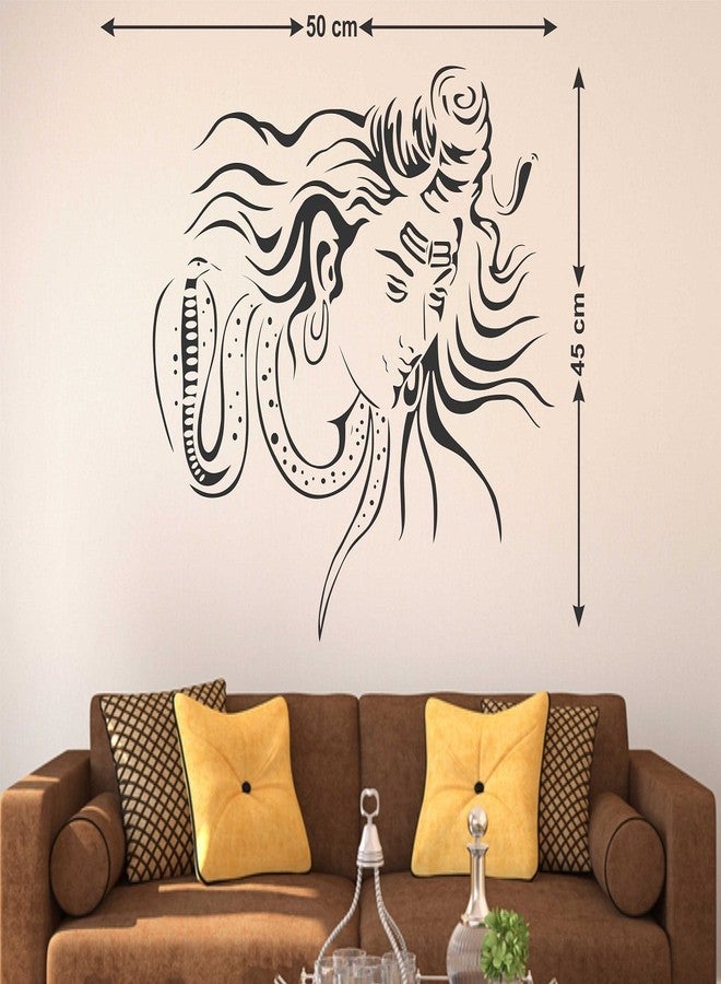 Wallstick Lord Shiva wallstickers (Vinyl 50 cm x 45 cm) - Image 2
