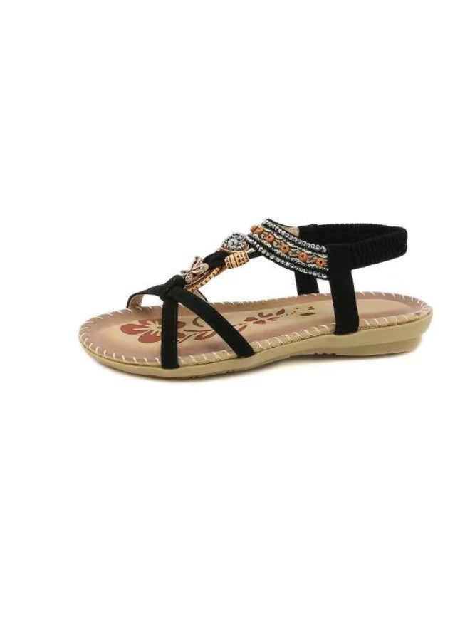 NIBEMINENT Women Summer Sandals Vintage Casual Walking Shoes Party Sandals Woman Beach Women's Shoes Outdoor Female Sandal Women Footwear - Image 1