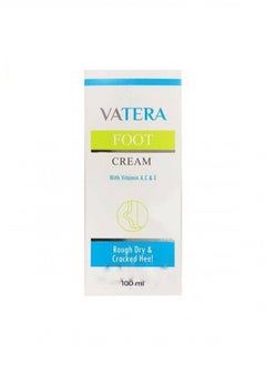 VATERA Foot Cream With Vitamin A C E Rough Dry Cracked Heel 100 ml  - Image 2