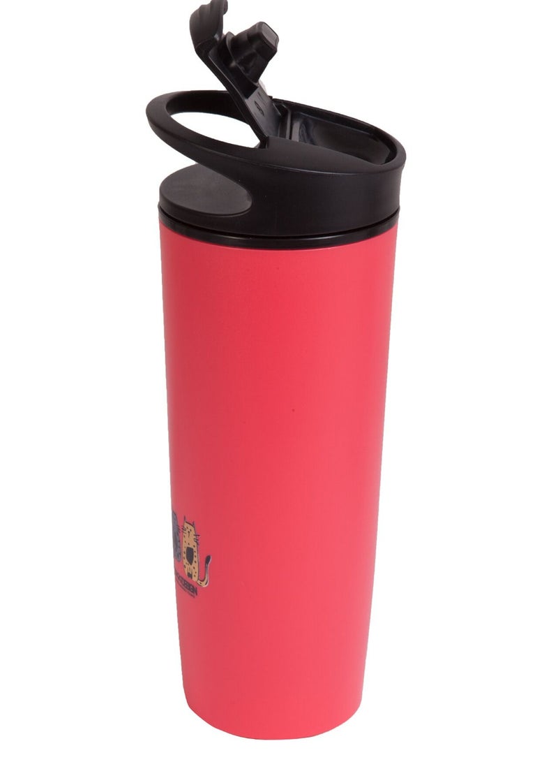 Biggdesign Suction Mug Vacuum Insulated Travel Mug Coffee Mug Spill Proof - Image 2