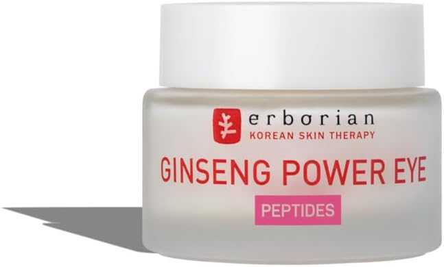 Erborian Ginseng Power Eye Smoothing AntiAging Eye Contour Cream Fight Wrinkles and Fine Lines Skincare Korean Cosmetics 15 ml