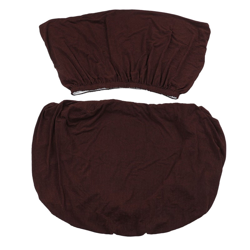 RV Dinette Cushion Cover Waterproofing Fully Wrapped Elastic Sofa Seat Protector for RV Camping Vehicles Trailer Deep Coffee - Image 5