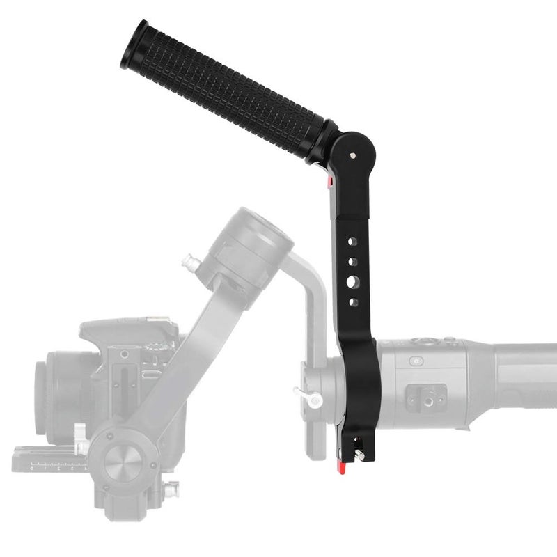 Pomya Gimbal Hand Grip, Lanyard Sling Extension Bracket Monitor Flash Mount Handle Extender Compatible for DJI Ronin-S Zhiyun Crane2 Handheld Gimbal Stabilizer(for Ronin-S) - Image 1