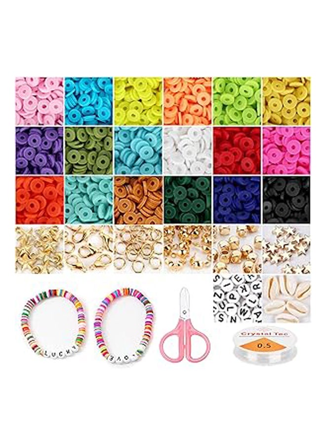 Generic - PCS Clay Beads for Jewelry Making, 20 Colors Fl - Image 1