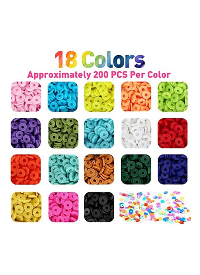 Generic - PCS Clay Beads for Jewelry Making, 20 Colors Fl - Image 1