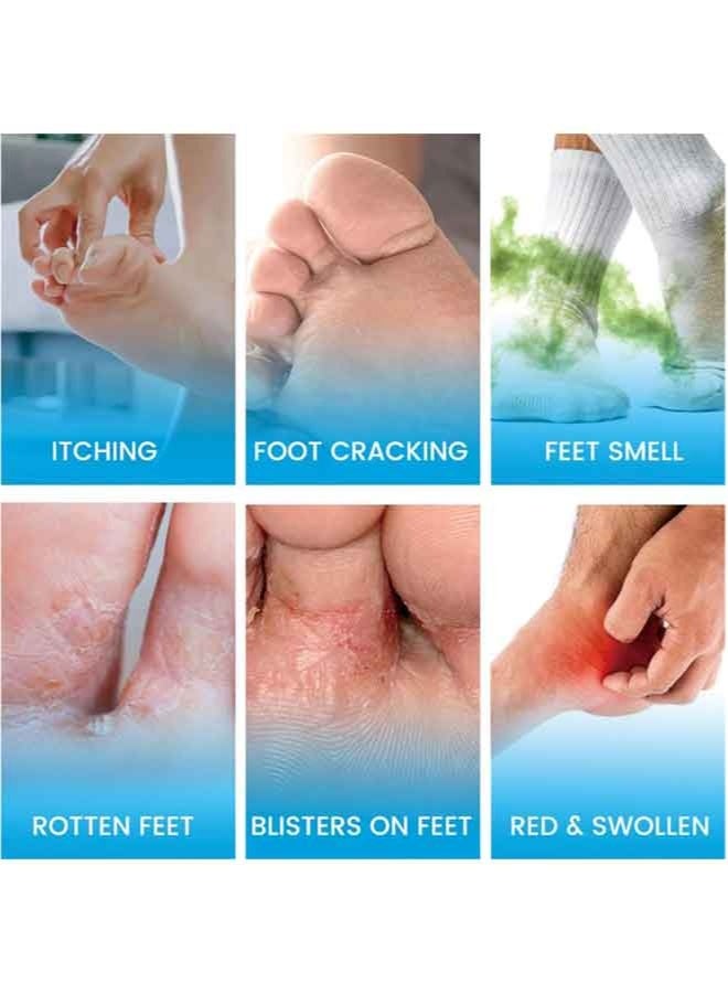 SERYNTH Foot Deodorant Spray, Antifungal Foot Spray, Probiotic Odor Eliminator, Effective Athletes Foot Treatment, Long Lasting Shoe & Sock Odor Removal, Sweat Resistant Dry Foot Care Spray, 100ML - Image 4