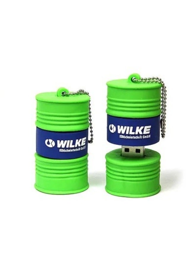 Oil Bucket Gasoline Bucket U Disk High Color Value Cartoon Animation IP Modeling Creative Gift PVC Large Capacity Dual-Use-Color:Samples Of Non-infringement Cases Are Limited To 4-Capacity:1G To 128G Optional Please Inquiry - Image 1