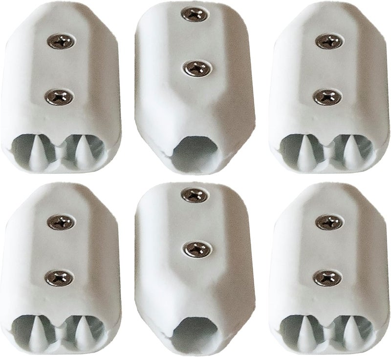 E-Z - TY E-Z-TY 3/16 Inch Reusable Rope Clamps - SIX (6) Pack Size - Image 1