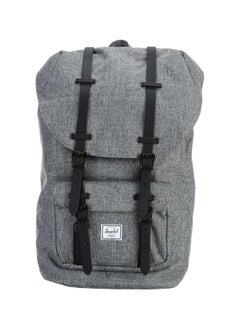 Herschel Supply Co. Men Herschel Little America Backpack, Raven Crosshatch/Black, Classic 25.0L, Little America Laptop Backpack  - Image 1