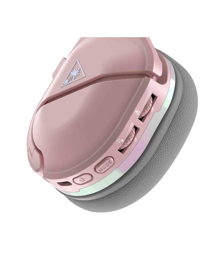 Turtle Beach Stealth 600 Gen 2 MAX Wireless Multiplatform Amplified Gaming Headset for Xbox Series X|S, Xbox One, PS5, PS4, Nintendo Switch, PC, and Mac with 48+ Hour Battery – Pink - Image 5