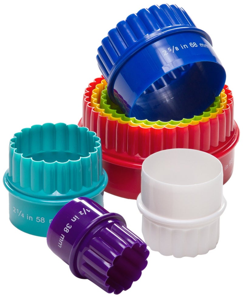 PREPWORKS Progressive International Biscuit Set of 7 Cookie Cutters, 1 Pack, Multicolor - Image 1