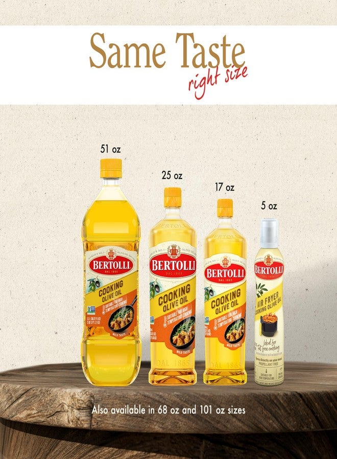 Bertolli Cooking Olive Oil, High Smoke Point, 32 fl oz - Image 5