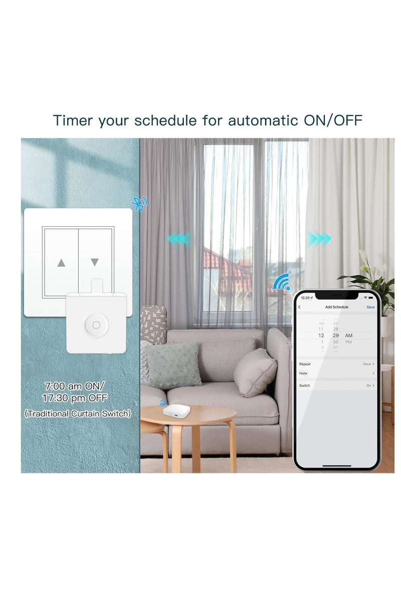 عام بالإضافة إلى Smart Button Button No Wiring Wiring ، قم بالترقية مع التحكم في اللمس ، والعمل مع تطبيق Smart Life ، - Image 2