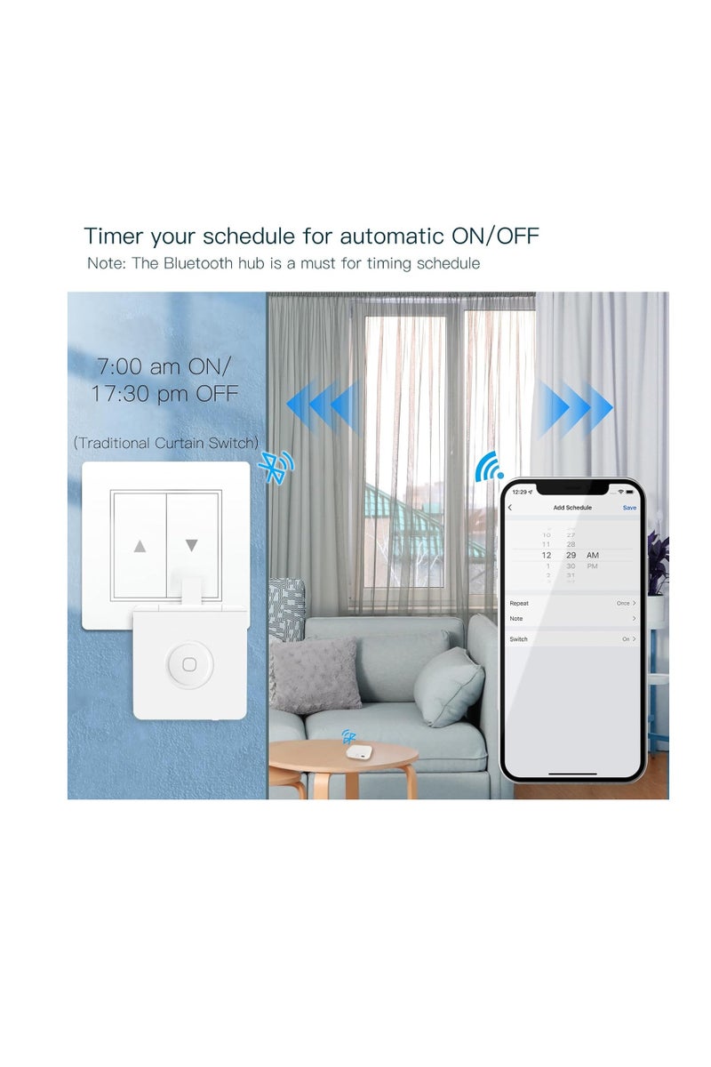 عام بالإضافة إلى Smart Button Button No Wiring Wiring ، قم بالترقية مع التحكم في اللمس ، والعمل مع تطبيق Smart Life ، - Image 4