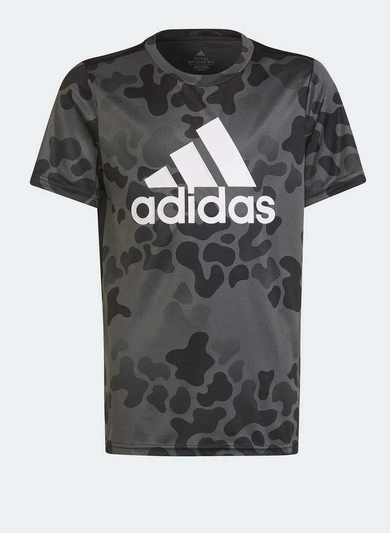 Adidas Youth D2M T-Shirt