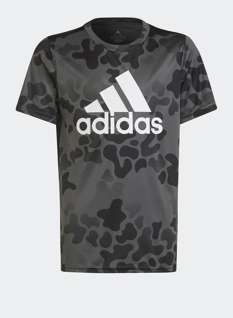 Adidas Youth D2M T-Shirt