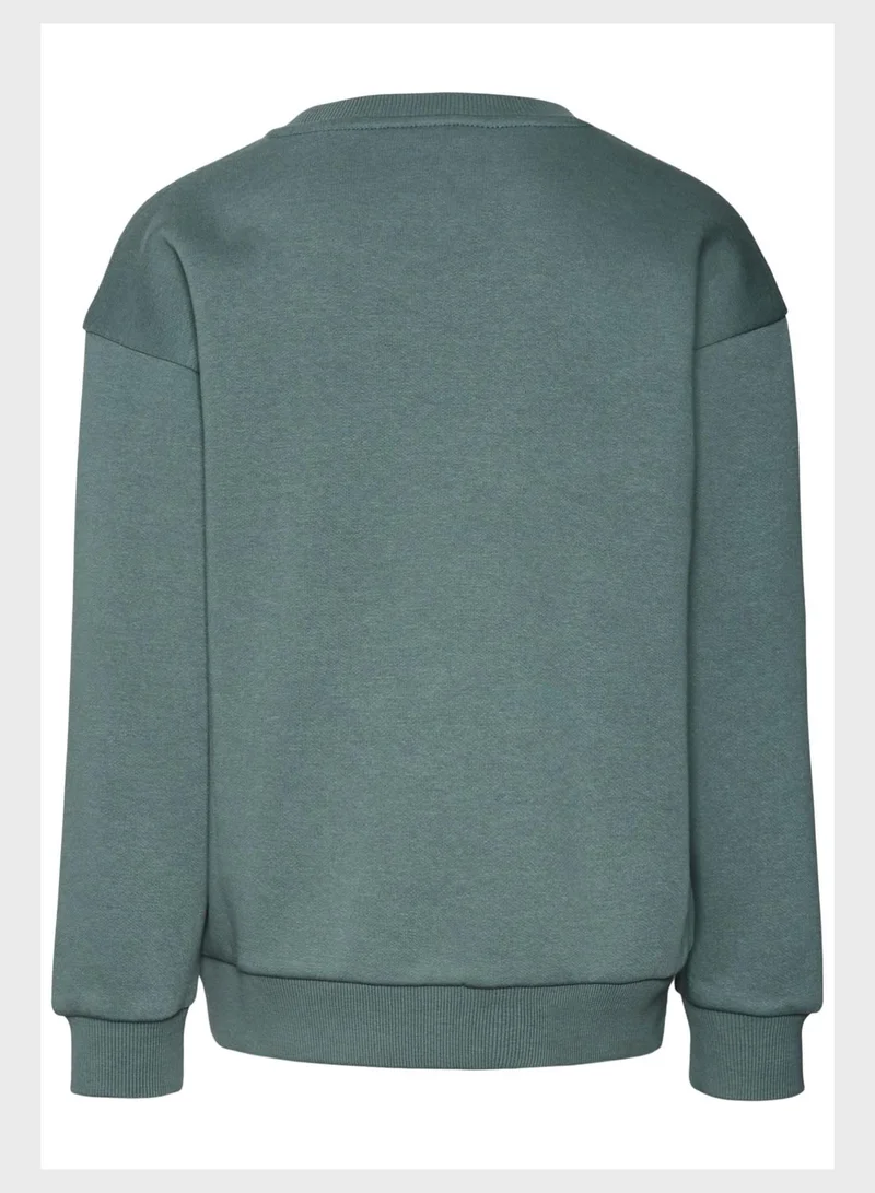 Vero Moda Girl Kids Flower Print Sweatshirt