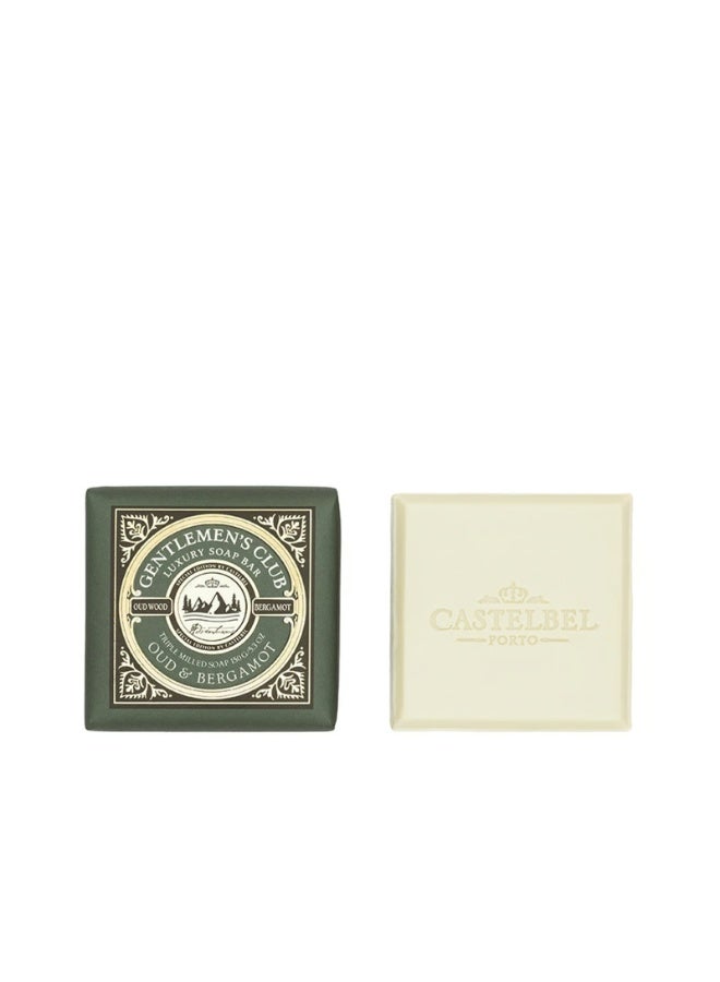 Castelbel Gentlemen's Club Oud & Bergamot Soap Bar 150g - Image 1