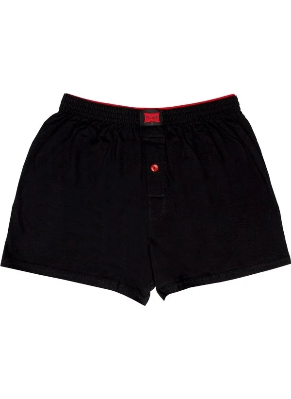 Tutku Men Combed Cotton Plain Boxer 4 Colors 4-Pack
