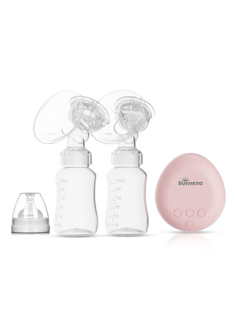 Sunveno Automatic Dual Breast Pump with Controller - White - Image 1