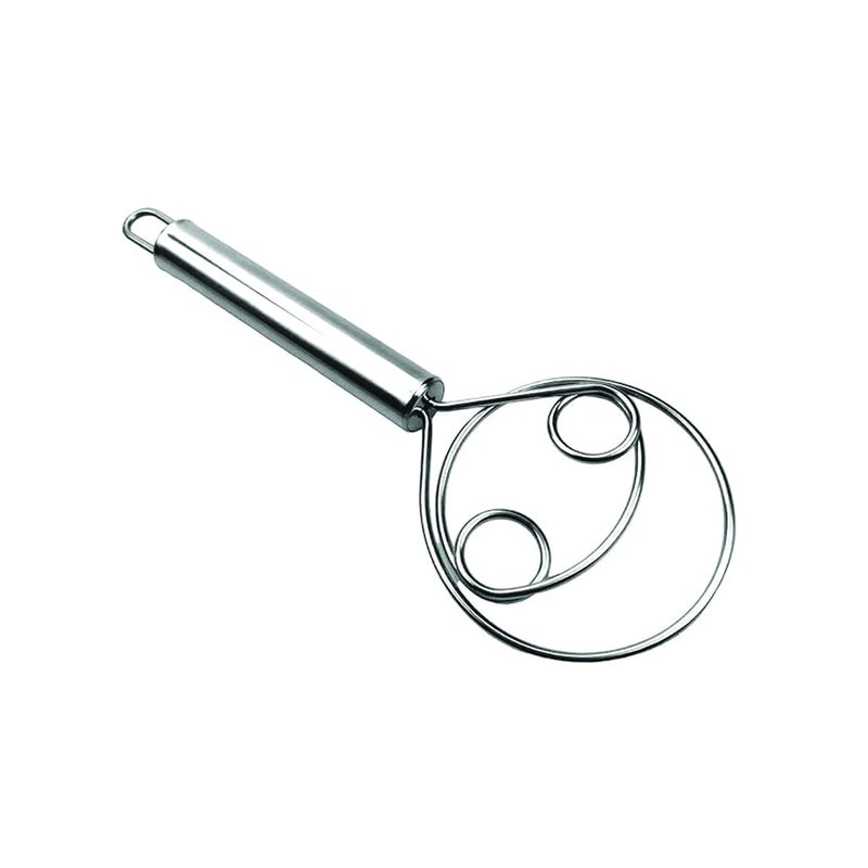 Avenn Avenn Premium Stainless Steel Dutch Whisk Dough Whisk Hand Mixer Artisan Blender for Egg Bread Cake Pastry Pizza Dough Perfect Baking Tool WHISKING TIRRING Kitchen Tools - Image 1