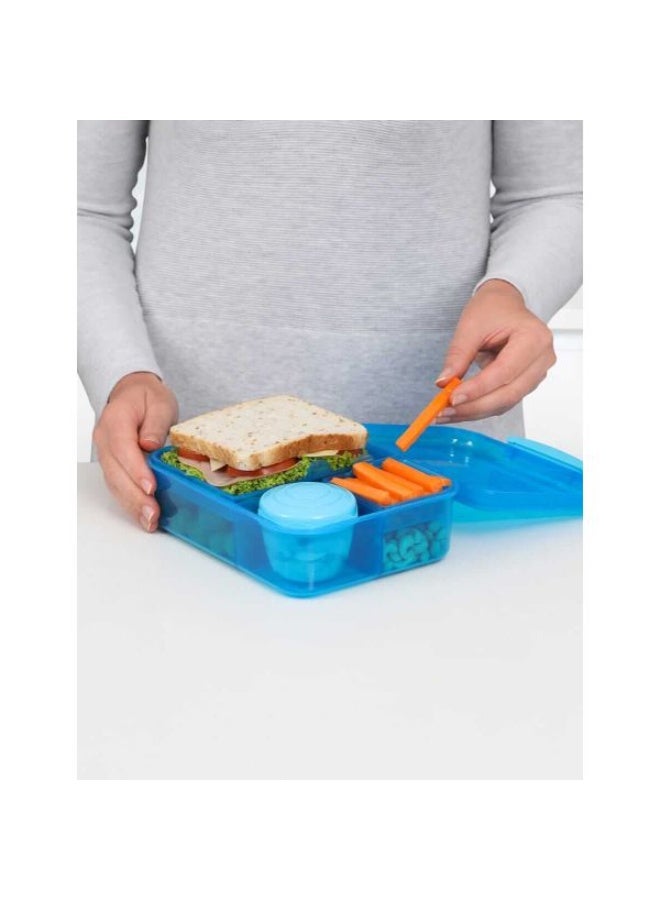 Sistema Lunch Collection Bento Box - 1.65 liters - No:41690 - Blue - Image 3