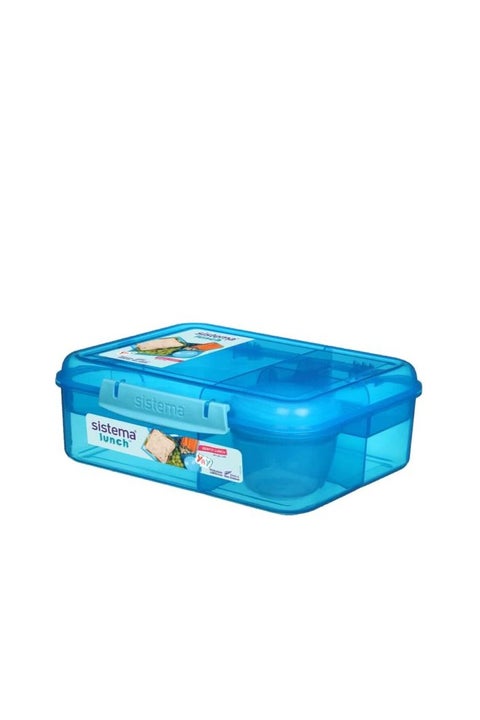 Sistema Lunch Collection Bento Box - 1.65 liters - No:41690 - Blue