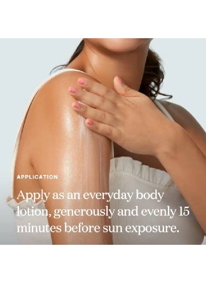 Glowscreen Body SPF 40 PA+++ 3.4 Fl Oz Body Lotion Broad Spectrum Sunscreen With Subtle Shimmer