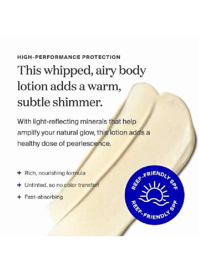 Glowscreen Body SPF 40 PA+++ 3.4 Fl Oz Body Lotion Broad Spectrum Sunscreen With Subtle Shimmer