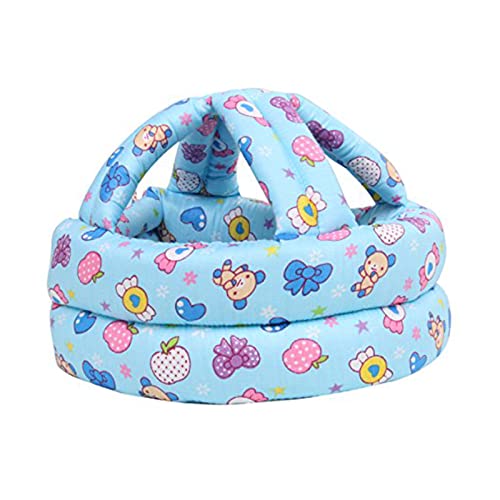 Safe-O-Kid® Combo- 1 Wrist Link, Adjustable Strap Safety Link for Baby with 1 Baby No Bumps Safety Cotton Helmet Head Protection Cushion Bumper, Headguard - Assorted - Image 3