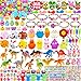 Phaorui 318 Pcs bulk prefilled Easter Egg with toys inside for kids 100 sets plastic Easter egg Filled with toys pre filled Easter egg fillers basket stuffers for Kids Boys Girls stuffed Easters eggs filled - Image 2