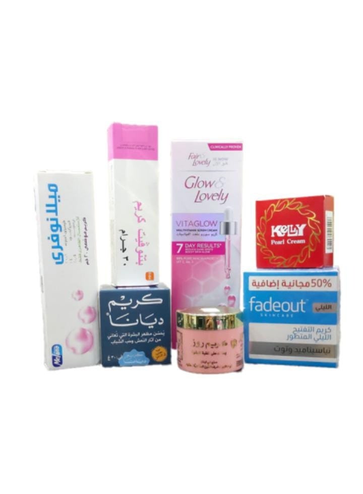 كيلي Kelly خلطة تفتيح متطورة تحتوي على سبعة كريمات مختارة بعناية