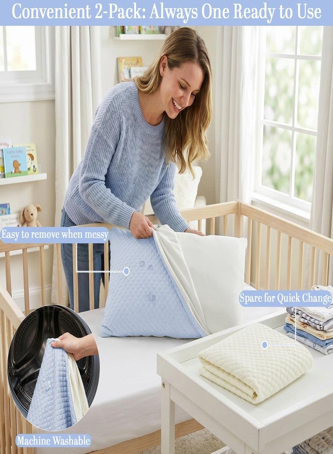 SheSeek Toddler Pillowcase 13x18 Cooling Toddler Pillow Cases 2 Pack Cooling 3D Dots Toddler Pillowcase Zipperless Envelope Closure - Image 5