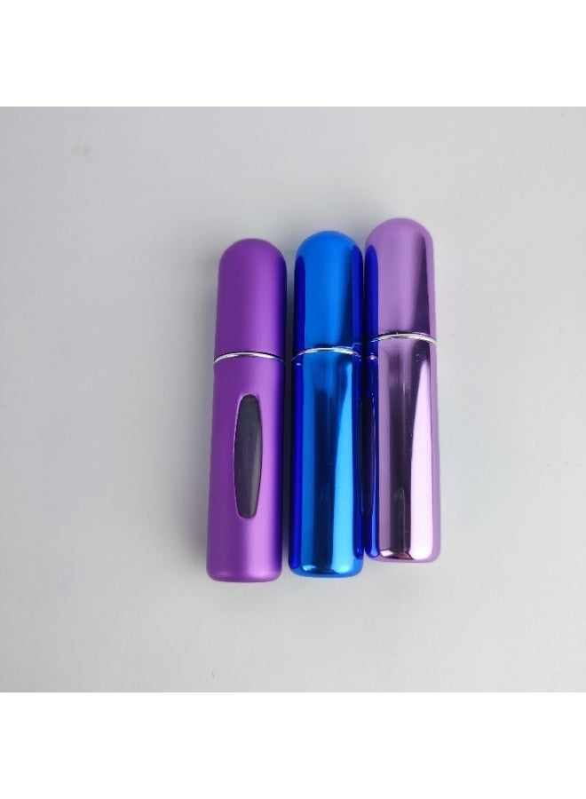 عرض 4 زجاجات برفيوم صغيرة للسفر – قابلة لإعادة التعبئة - Image 4