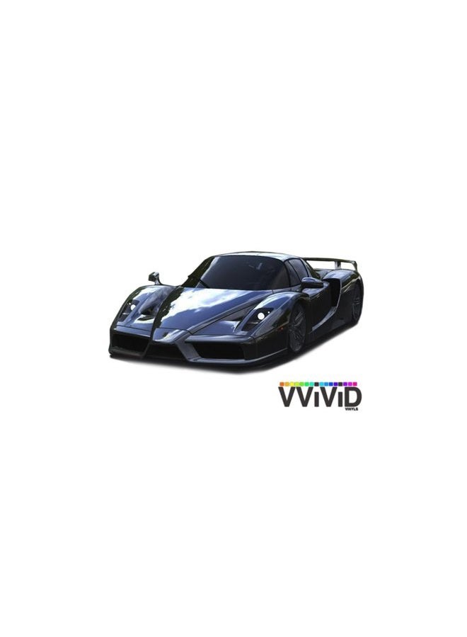 VViViD Black Mirror Chrome Cast Vinyl Wrap Self-Adhesive Film Decal Air-Release Bubble and Air-Free 3MIL-8 (10ft x 5ft) - Image 2