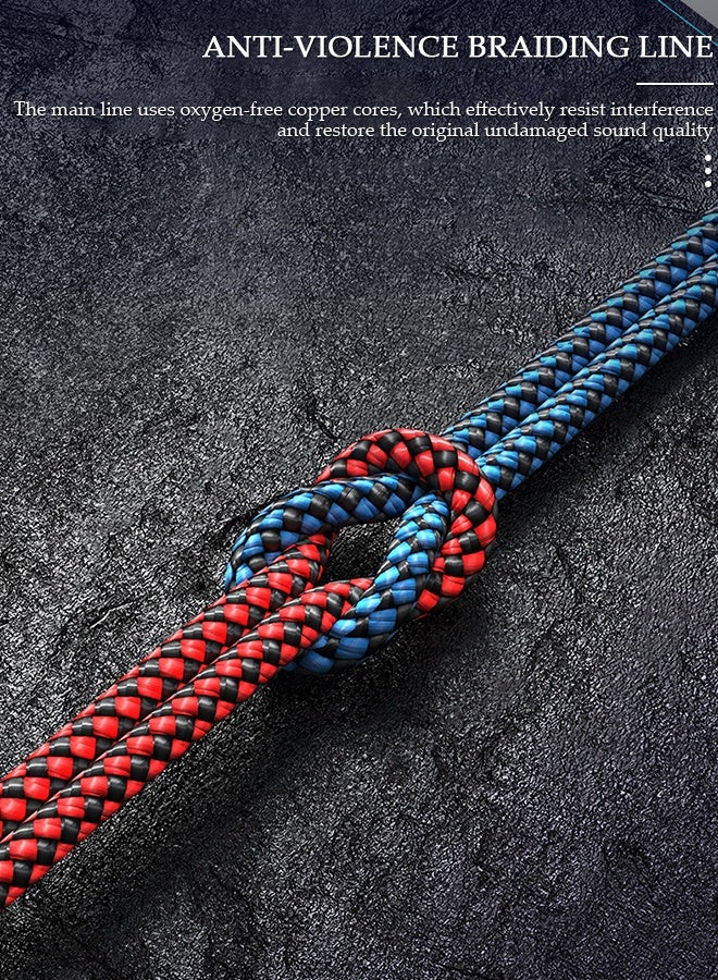 DUNISO Luminous Gaming Headset PC Headset for PS5, PS4 Pro, PC, Mac, Laptop,Switch, Xbox Series, Wired Over-Ear Gaming Headphones with 3D Surround Sound High Sensitivity Noise Cancelling Microphone 3.5MM Audio Jack - Image 5