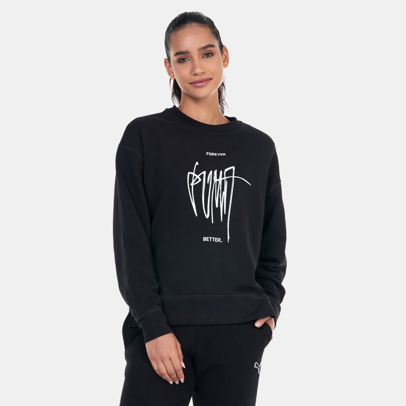 PUMA Women's Classics Sweatshirt - Image 1