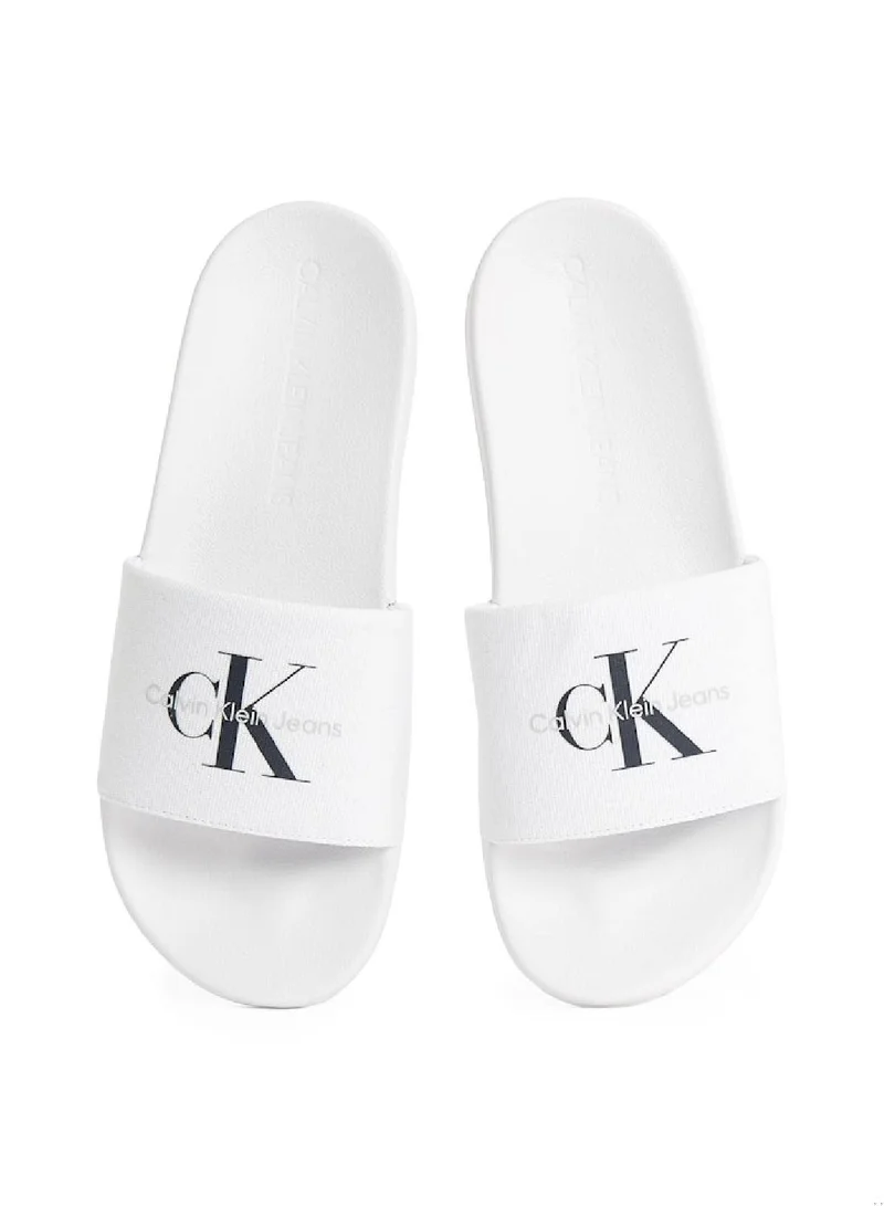 Calvin Klein Jeans Monogram Slides