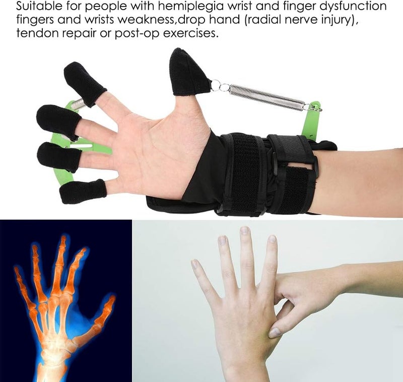 klarako Multifunction Finger Exerciser Strengthener Hands Training Wrist and Finger Dynamic Orthotic Device for Hand Strength Recovery Grip Power Strengthener - Image 2