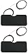 REAVEE 2 Pack Pinch Nose Clip on Reading Glasses Armless for Men Women No Temple Slim Compact Readers Ultra Thin with Mini Portable Case Black 20 - Image 4
