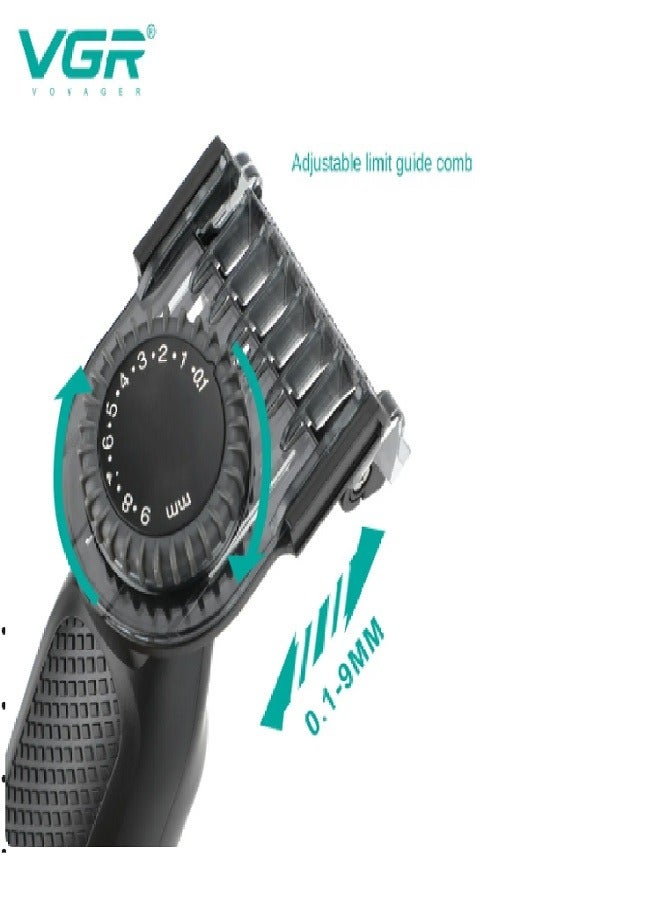 VGR V-360 Professional Hair Trimmer Multicolour - Image 5