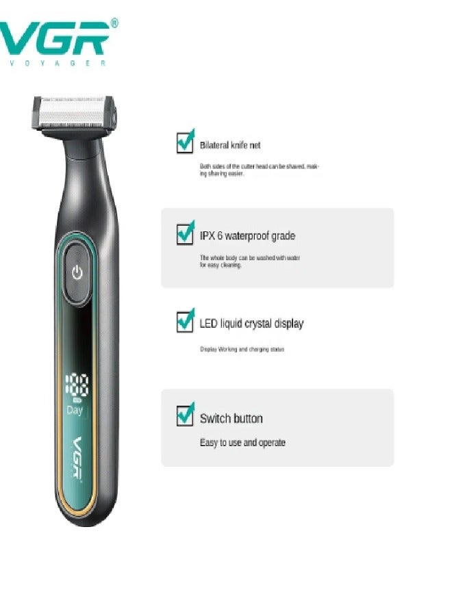 VGR V-360 Professional Hair Trimmer Multicolour - Image 4
