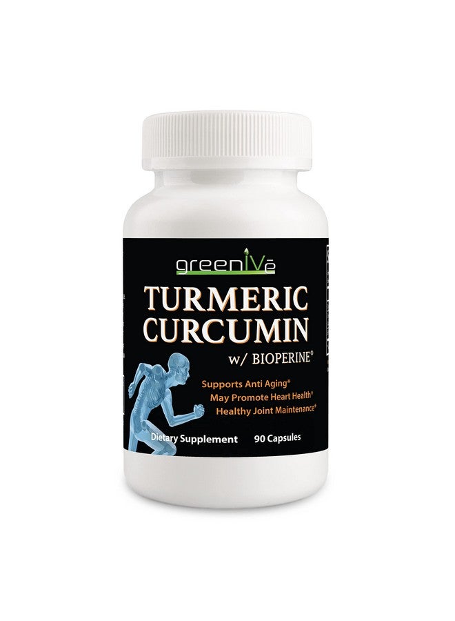 Greenive Turmeric Curcumin With Bioperine 90 Capsules With Curcumin 46X Higher Absorption - Image 2