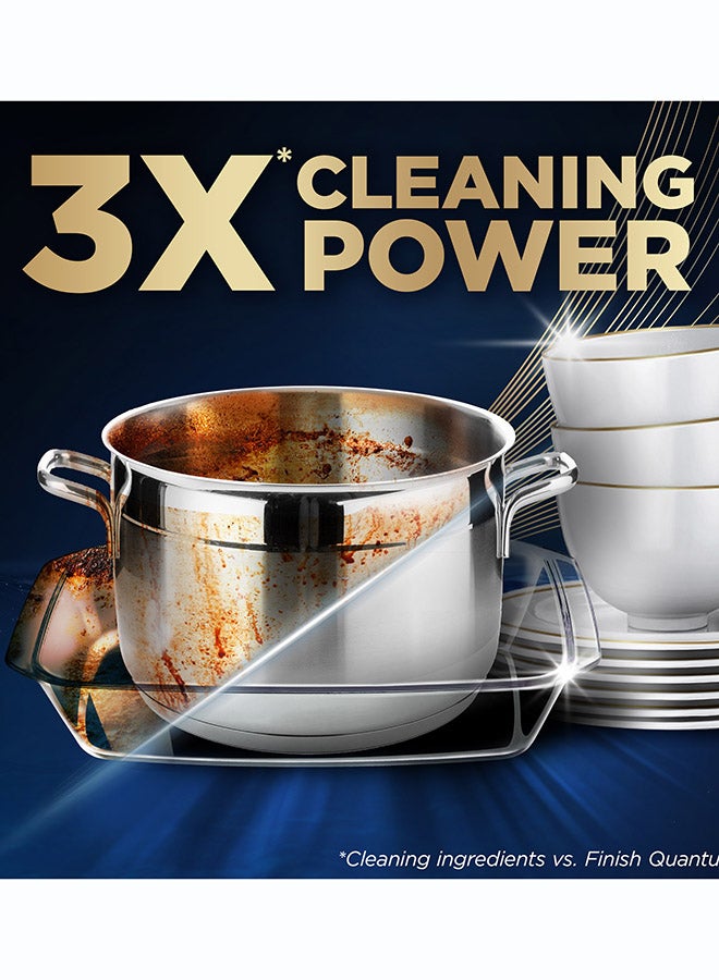 Finish Ultimate Plus Dishwasher Tablets, Lemon Scent, 3x More Cleaning Power, 75 Tabs - Image 2