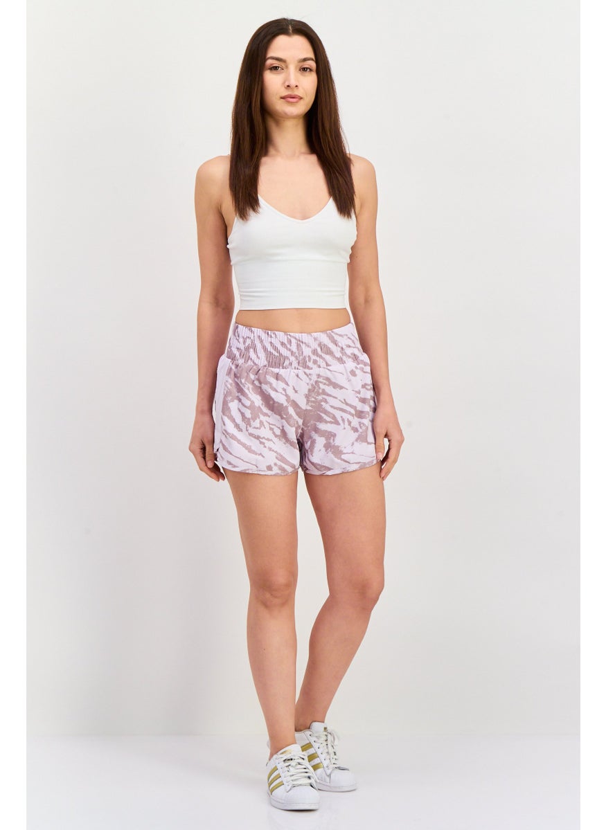 PUMA Women Regular Fit Running Shorts, Lavender  - Image 4
