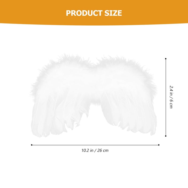 Newborn Cupid Wings Bow Headband Arrow Photo Prop Set for Photography Party Decor - Image 3