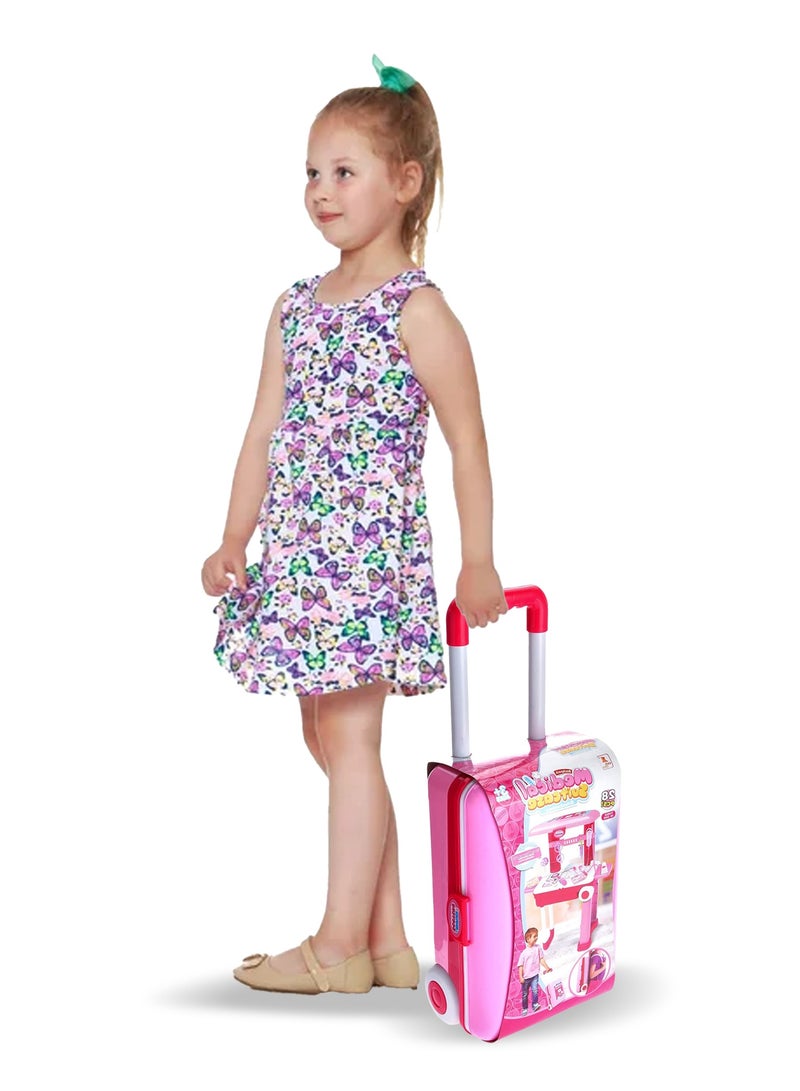 Doctor Kit for Kids 28 Pcs Dentist Kit with Trolley School Bag for Girls & Boys Doctor Kit For Toddlers & Kids Ages 3+  - Image 4